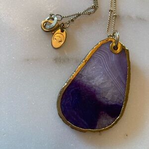 Amethyst 36” necklace